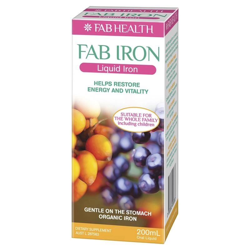 Fab Iron Liquid 200ml