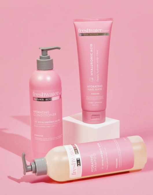 Freshwater Farm Hyaluronic Haircare Range