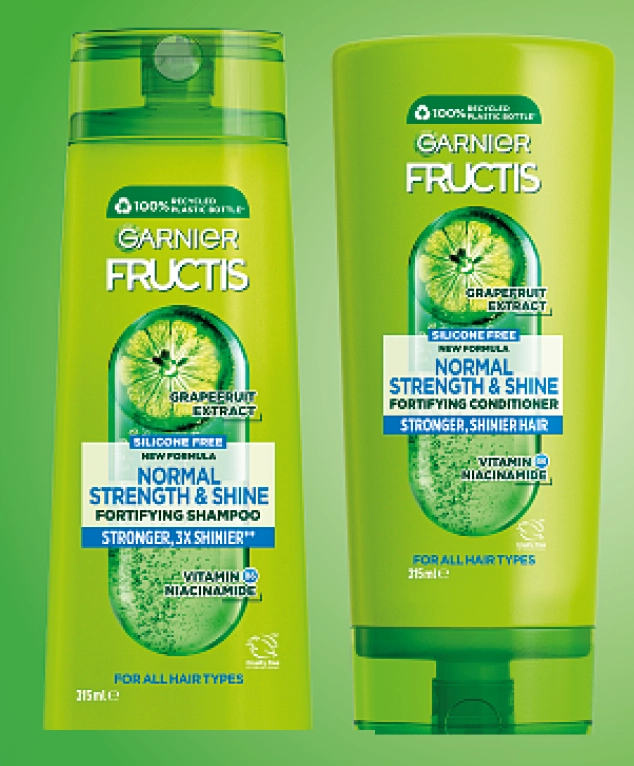 Garnier Fructis Normal Strength & Shine Shampoo or Conditioner 315ml