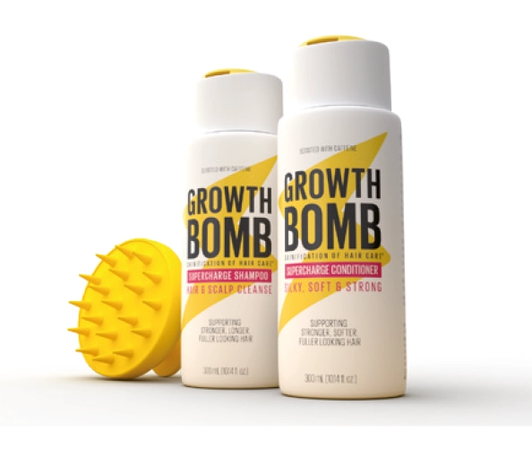 Growth Bomb Haircare Range