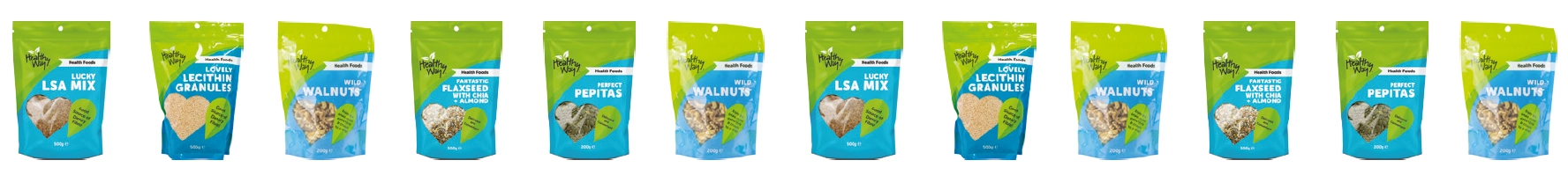 Healthy Way Health Foods Assorted Variants