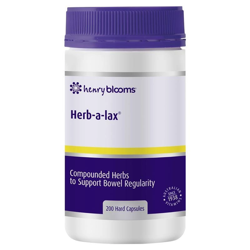 Henry Blooms Herb-a-Lax 200 Capsules