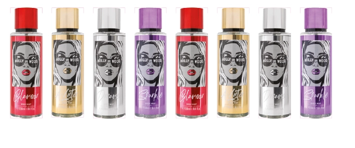 Hollywood Body Mist 250ml Assorted Variants