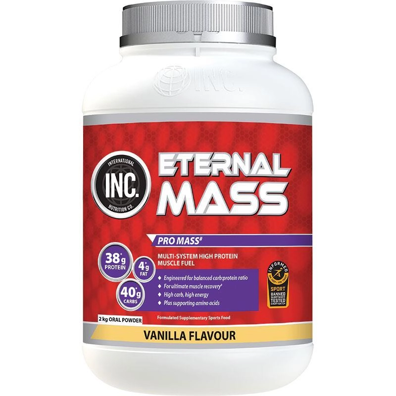 INC Eternal Mass Vanilla Flavour 2kg