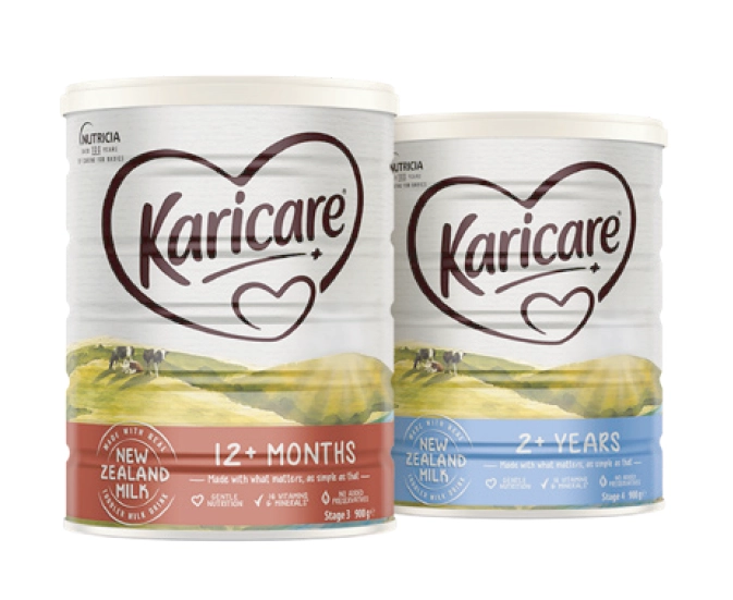 Karicare+ 3 Toddler Growing Up Milk from 1 or 4 Toddler Growing Up Milk from 2 Years Year 900g