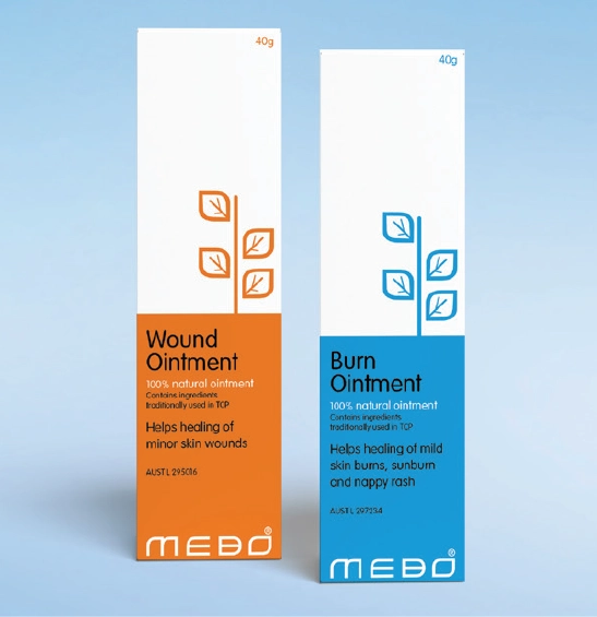 Mebo Wound or Burn Ointment 40g