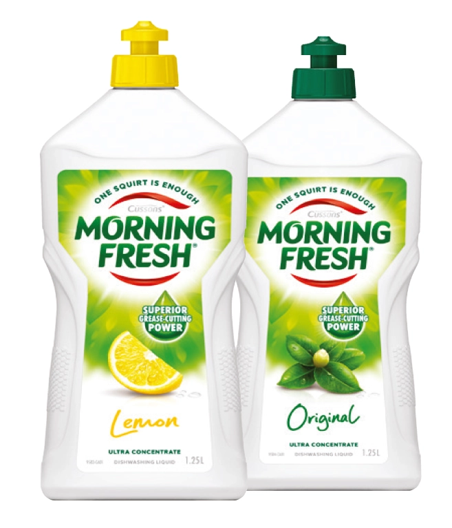 Morning Fresh Lemon or Original 1.25L