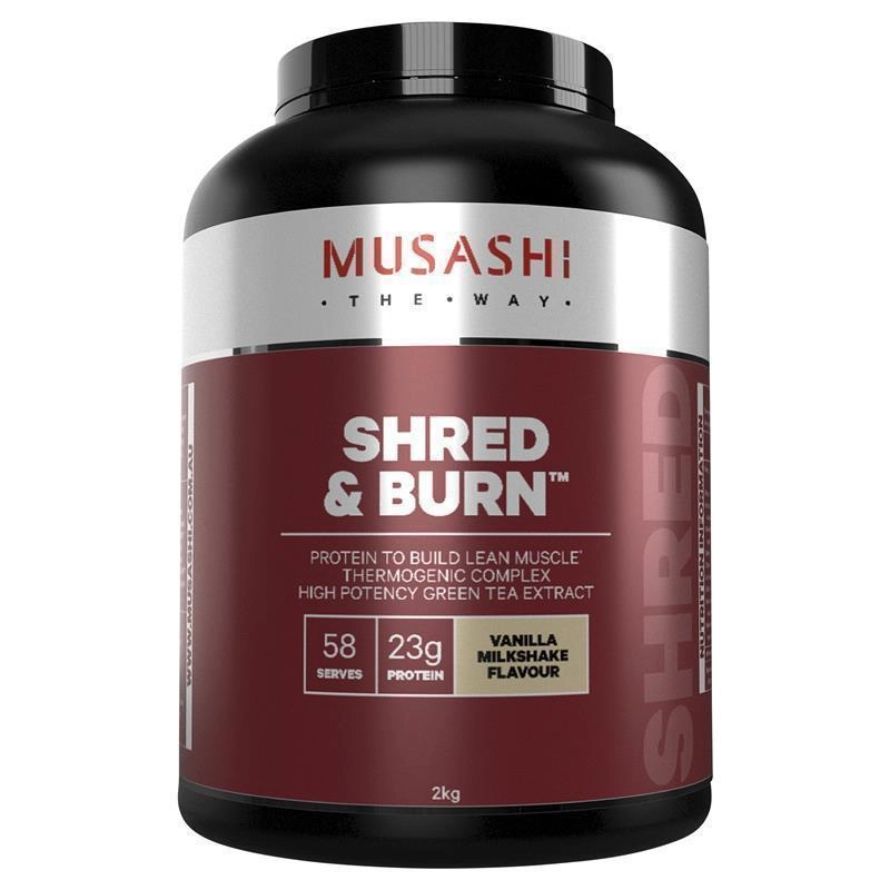 Musashi Shred and Burn Vanilla 2kg