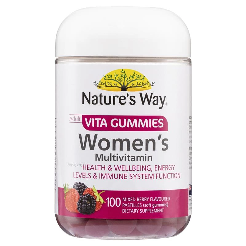 Nature's Way Adult Vita Gummies Women's Multivitamin 100 Pastilles