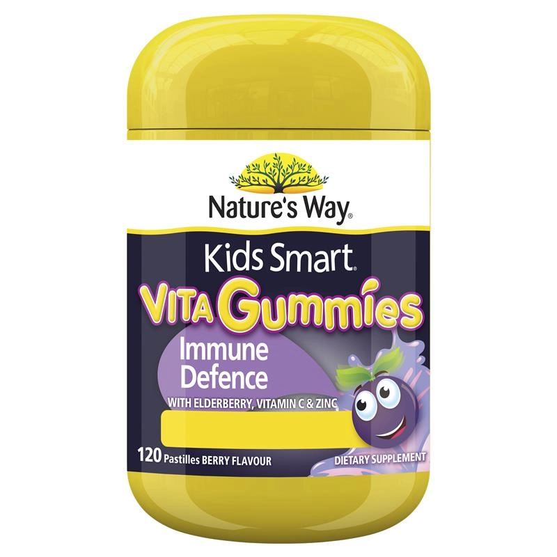 Nature’s Way Kids Smart Vita Gummies Immune Defence 120 Pastilles