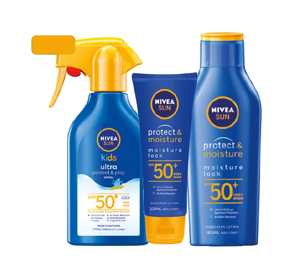 Nivea Suncare Range