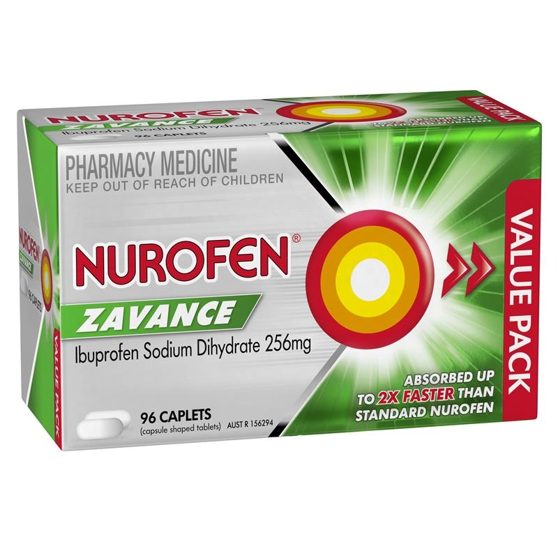 Nurofen Zavance 96 Caplets