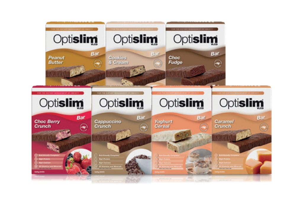 Optislim VLCD Bar 5 Pack Assorted Variants