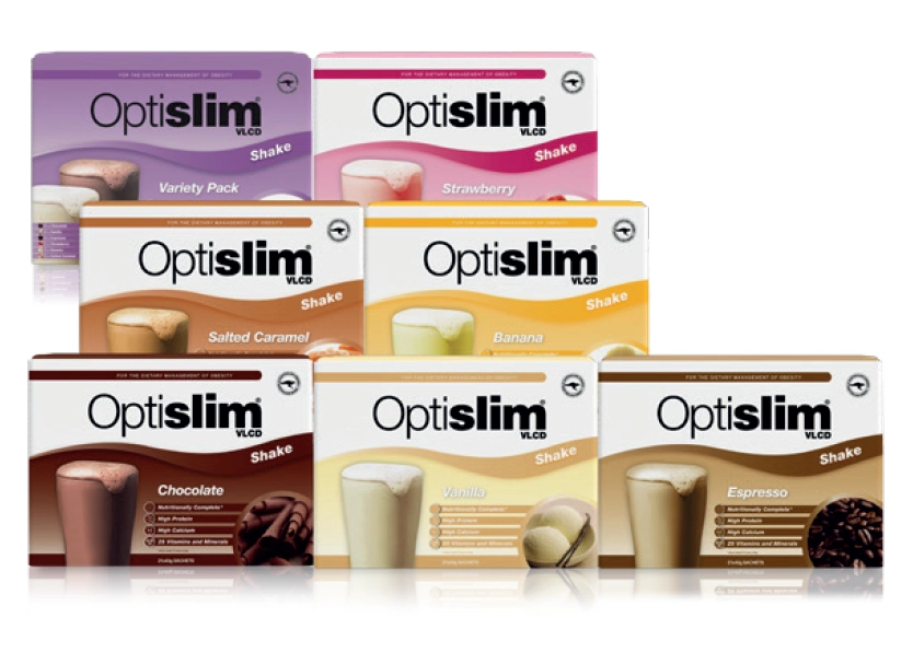 Optislim VLCD Meal Replacement Shake 21 x 43g Assorted Variants