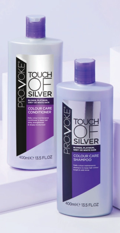 Provoke Touch Of Silver Colour Care Shampoo or Conditioner 400ml