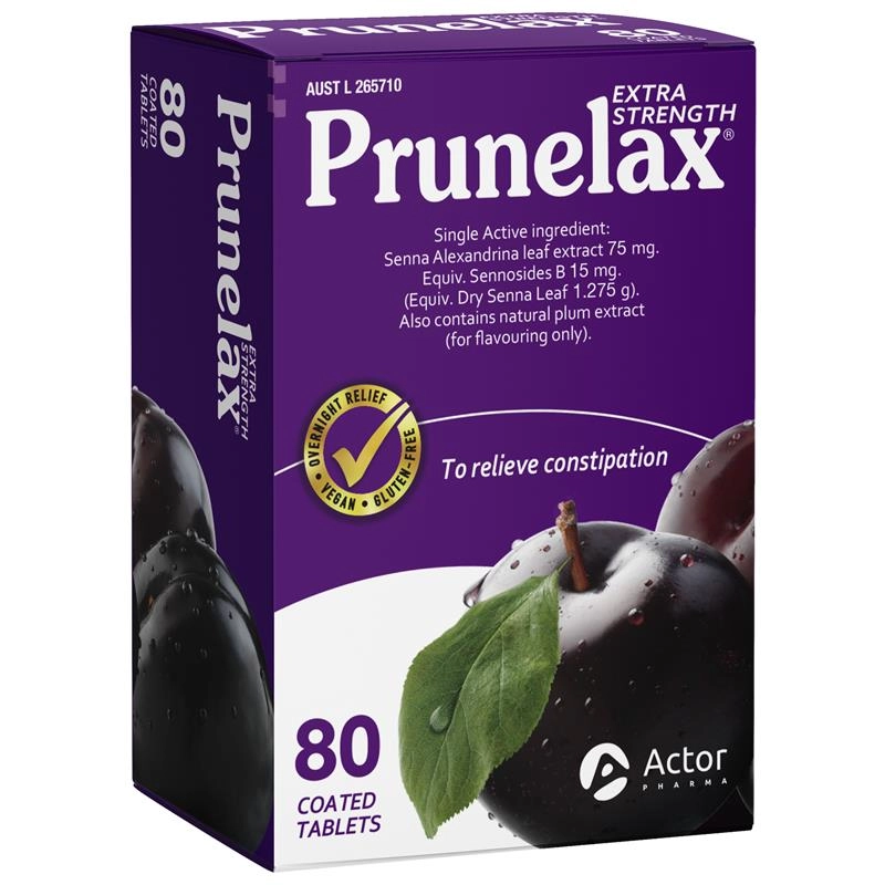 Prunelax 80 Tablets