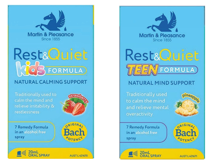 Rest & Quiet Kids or Teen Formula Spray 20ml