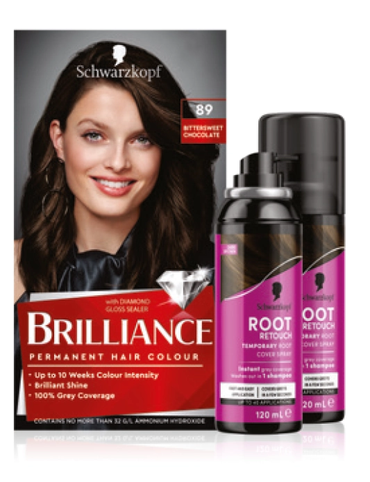 Schwarzkopf Brilliance Hair Colour & Root Retoucher Range