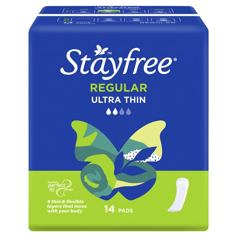 Stayfree Ultra Thin Regular Wings 14 Pads