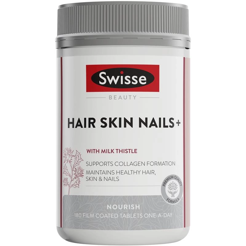 Swisse Beauty Hair Skin Nails+ 180 Tablets