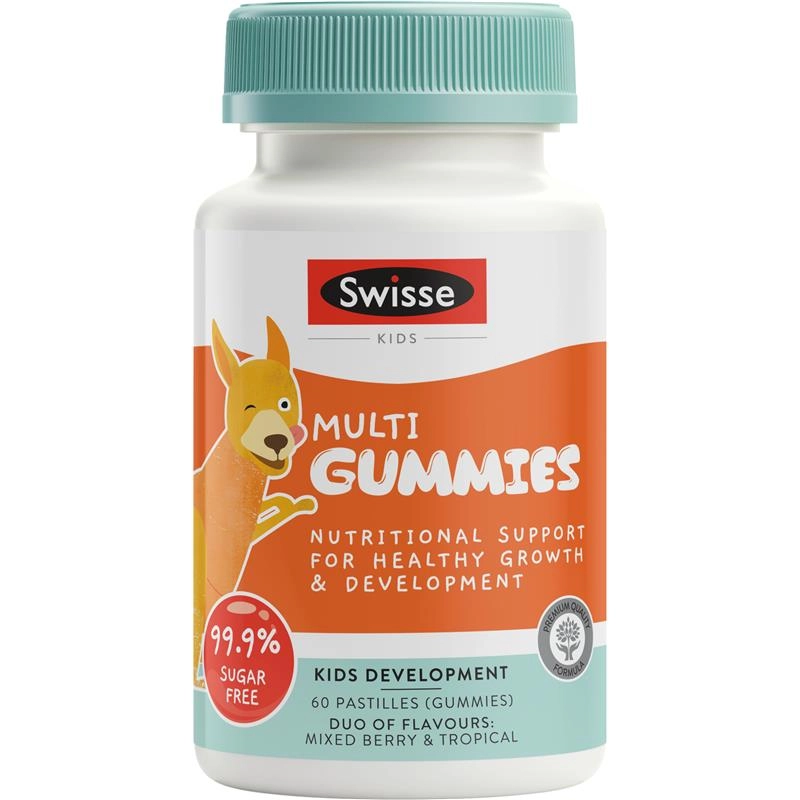 Swisse Kids Multi Gummies 60 Pastilles