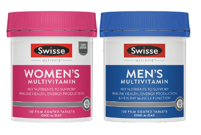 Swisse Ultivite Women’s or Men’s Multivitamin 120 Tablets