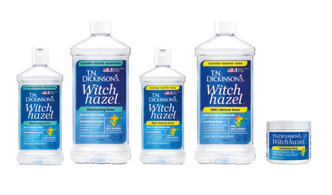 T.N. Dickinson’s Witch Hazel Range