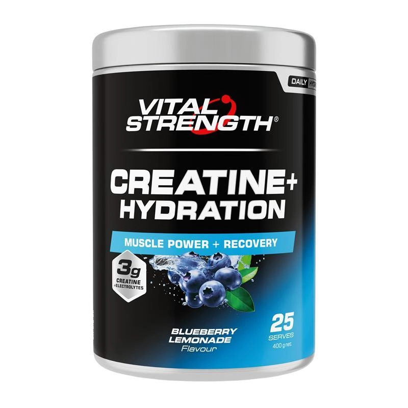 VitalStrength Creatine + Hydration Blueberry Lemonade 400g