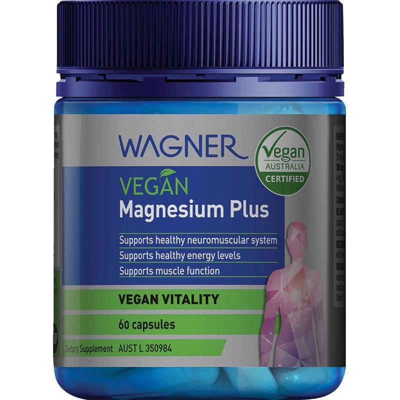 Wagner Vegan Magnesium Plus 60 Capsules