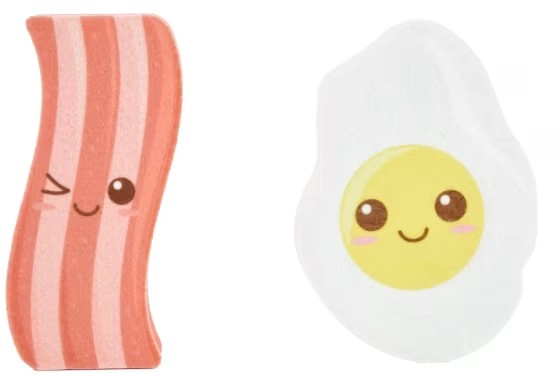 2 Pack Bacon and Egg Sponges