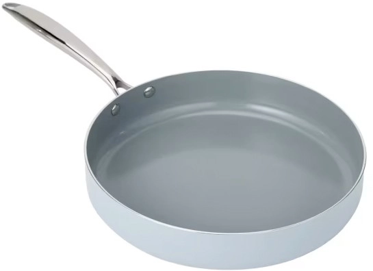 28cm Ceramic Non-Stick Frypan - Blue