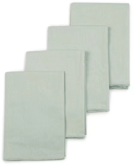 4 Pack Sage Napkins