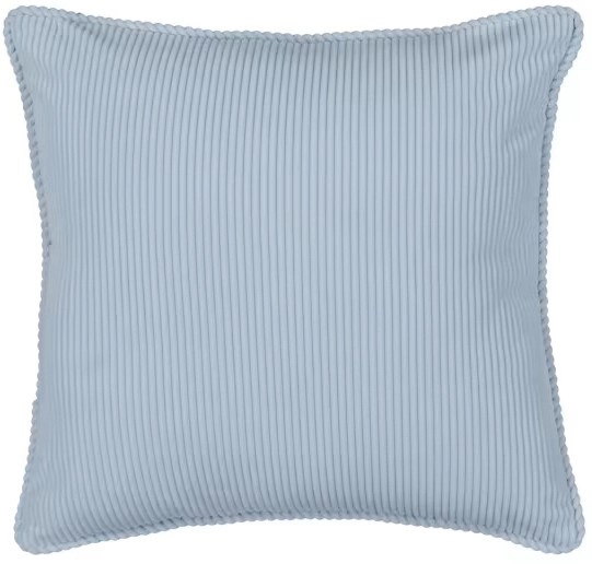 43cm Corduroy Cushion - Blue