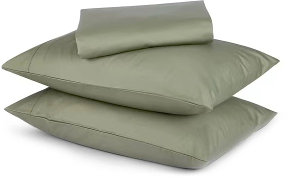 500 Thread Count Australian Grown Cotton Sheet Set - Queen Bed, Forest