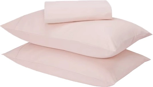 500 Thread Count Australian Grown Cotton Sheet Set - Queen Bed, Pink