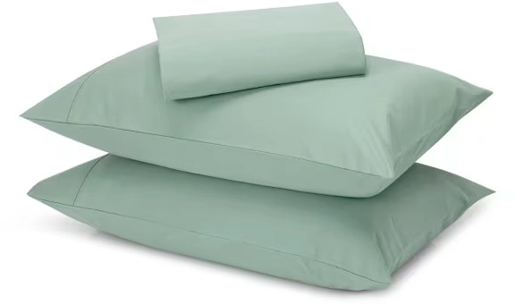 500 Thread Count Australian Grown Cotton Sheet Set - Queen Bed, Sage