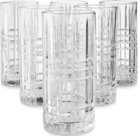 6 Harvey Highball Glasses