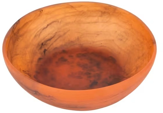 Amber Resin Bowl