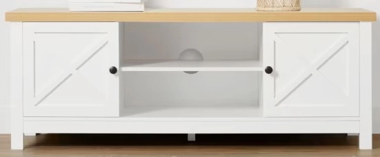 Camille Entertainment Unit - White