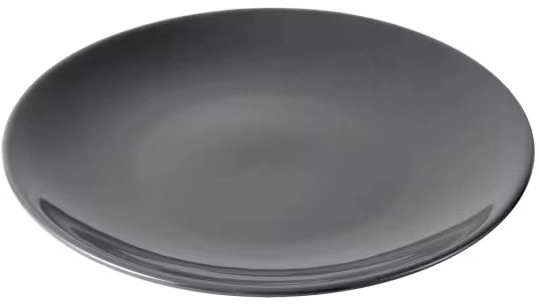 Charcoal Dinner Plate