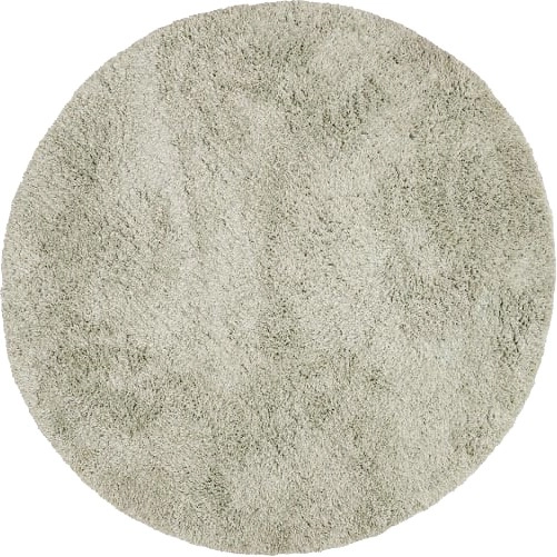 Flecked Round Rug - Sage - 180cm