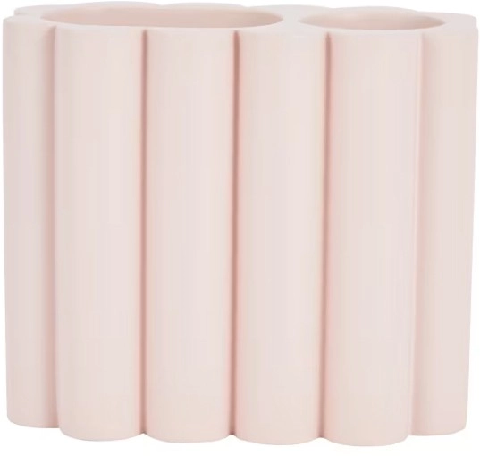 Flower Dual Tumbler - Light Pink