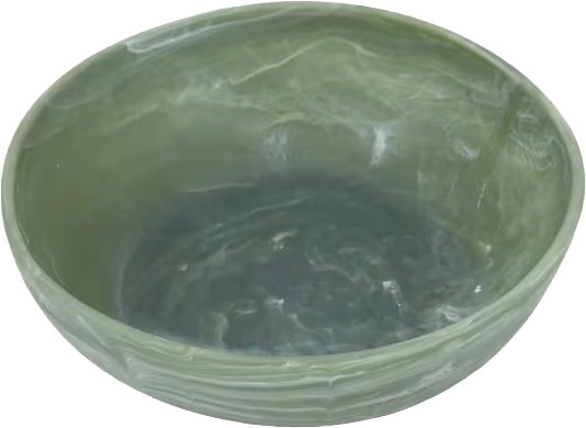 Green Resin Bowl