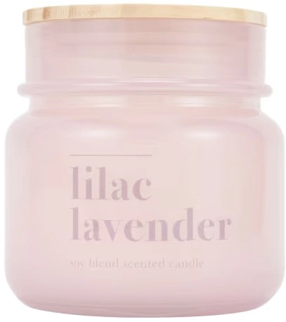 Lilac Lavender Jar Candle