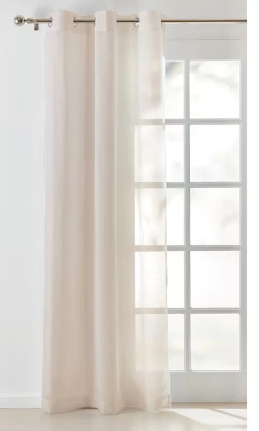 Sicily Eyelet Curtain - Natural