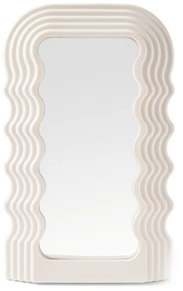 Wavy Mirror - White