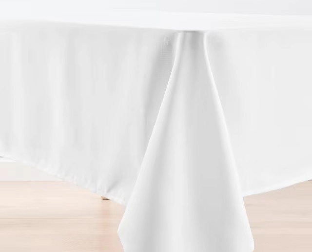 White Tablecloth