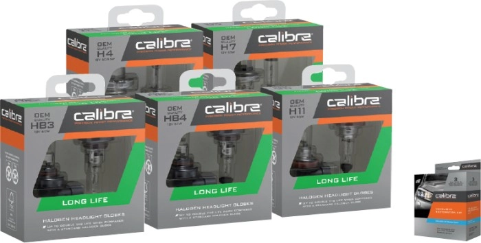 Calibre Long Life Headlight Globes