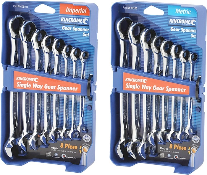 Kincrome 8 Pce Spanner Set^