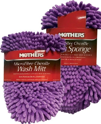 Mothers Microfibre Wash Sponge or Mitt